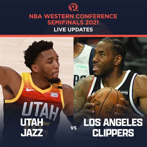 utah jazz vs clippers score.